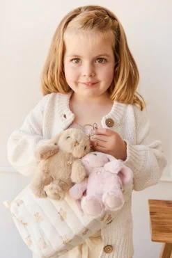 Snuggle Bunnies - Penelope Keyring - Caramel
