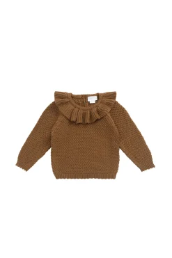 Sophie Knitted Jumper - Autumn Bronze