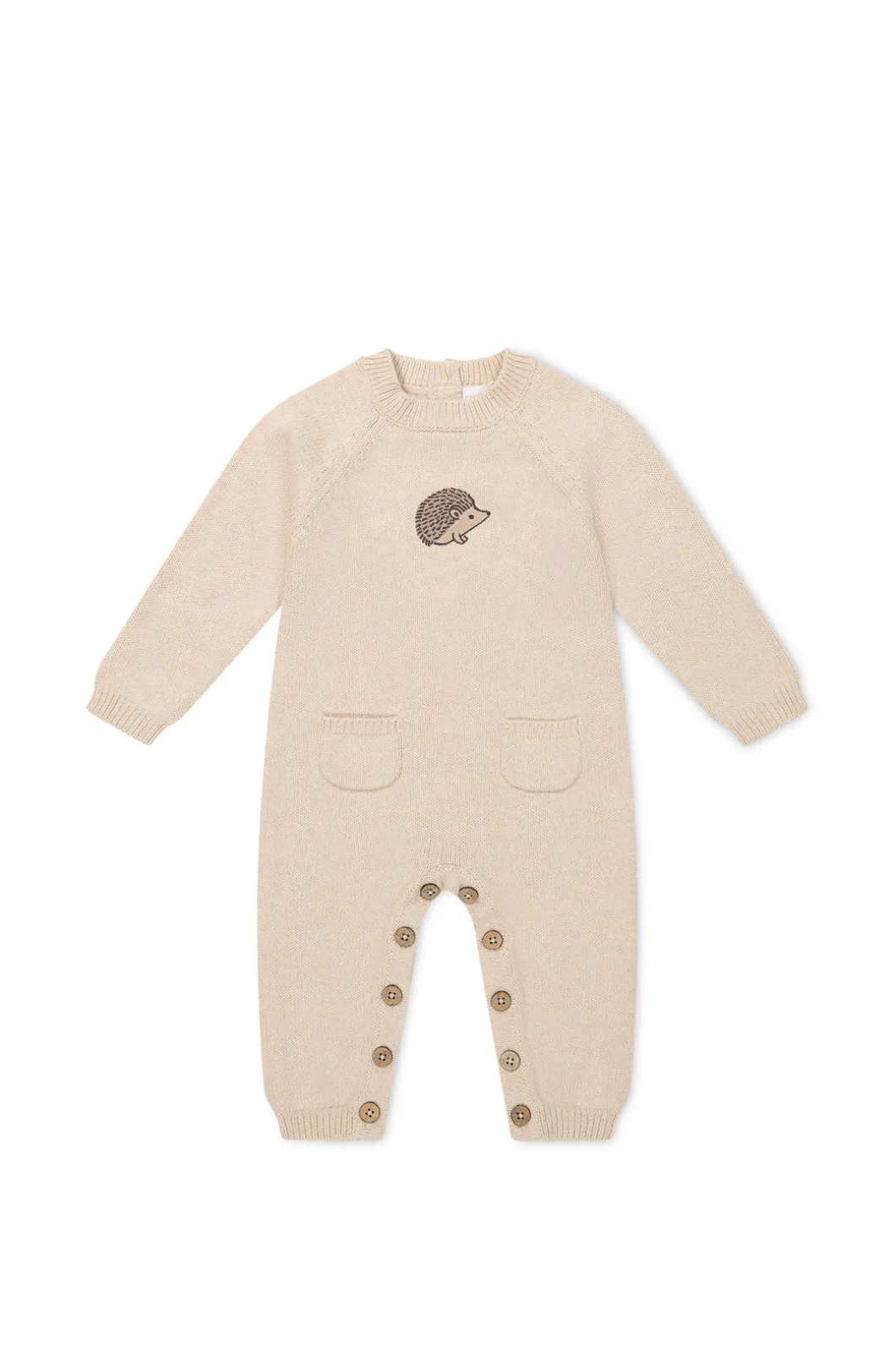 Theo Onepiece - Oatmeal Marle Hedgehog